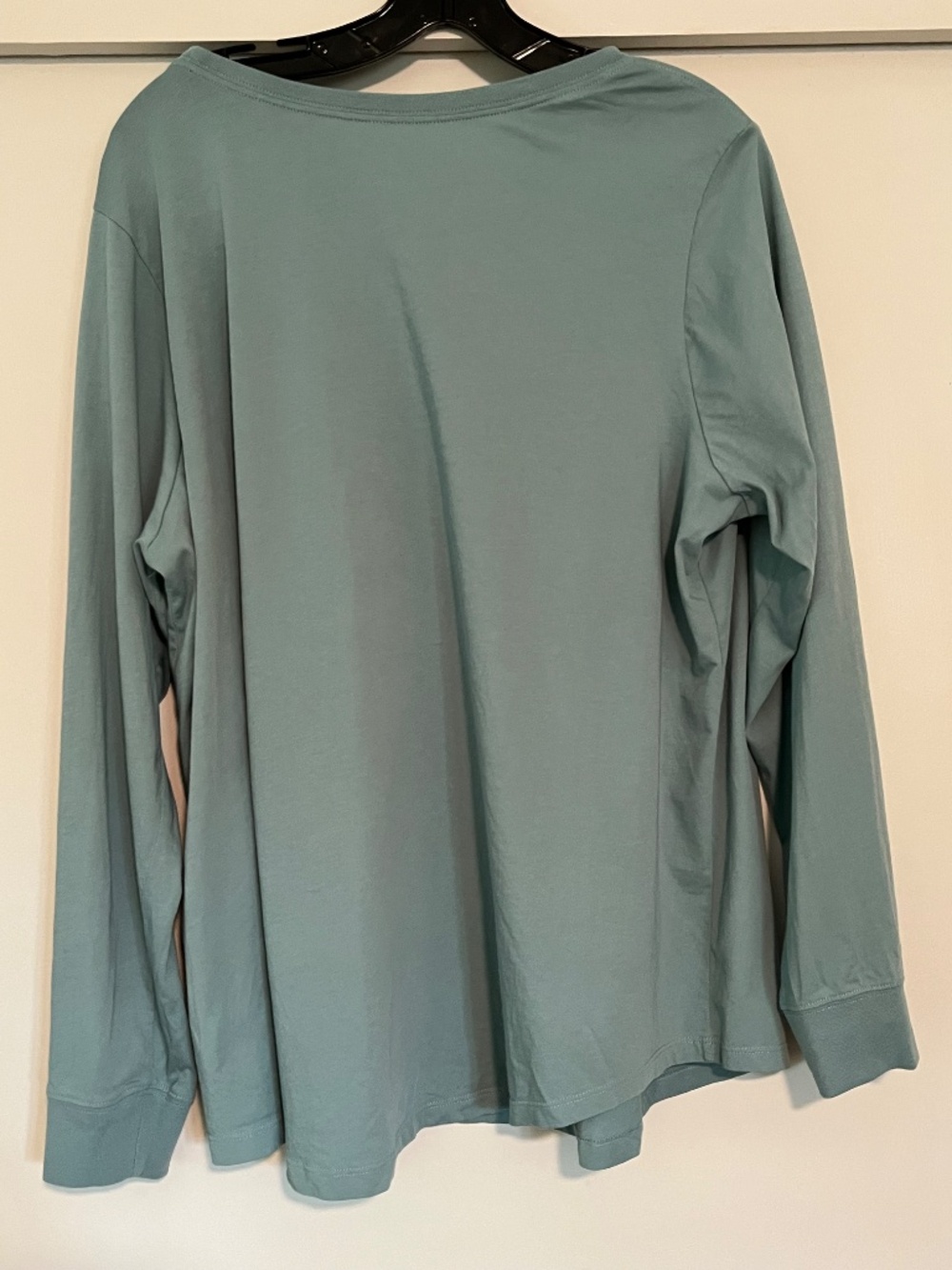 Nike Long Sleeve Tee Sage Green Oversized Relaxed Fit Shirt 2X - Picture 4 of 5